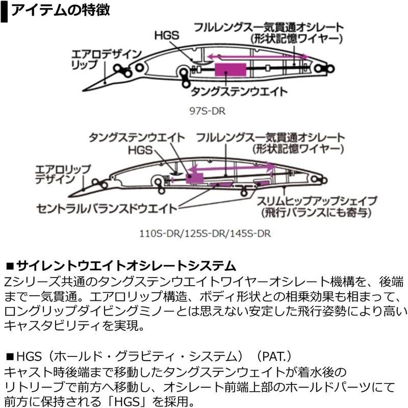 ダイワ(DAIWA) ショアラインシャイナーZ セットアッパー 125S-DR カタクチレッドベリー ルアー｜stars-select｜02