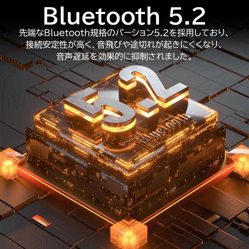 Bluetoothイヤホン ワイヤレスイヤホン カルナ型 自動ペアリング タッチ操作 iPhone/Android適用 コンパクト Bluetooth5.2 テレワーク 通勤 通学 WEB会議｜stars-shop｜13