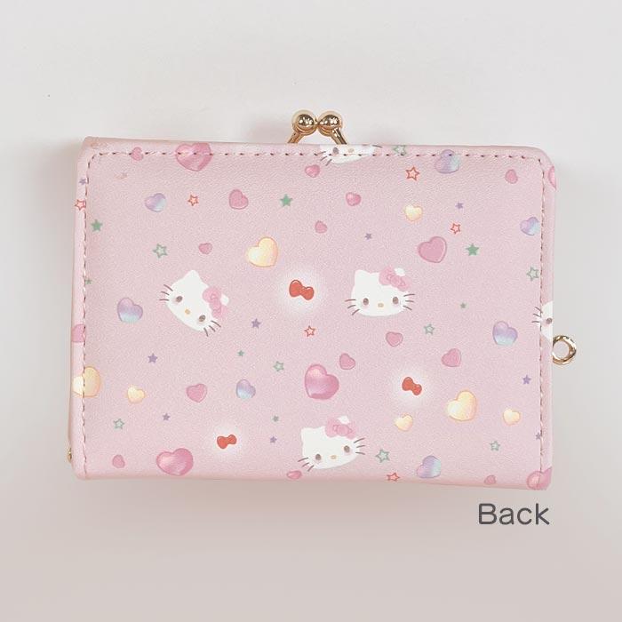ハローキティ - キティちゃん！がま口財布！ Amazon | キティ 財布 がま口 三つ折り ハローキティ 口金財布