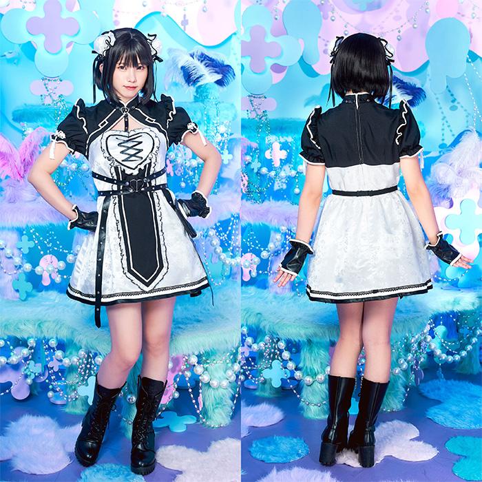 送料無料 サイバーイリス ロリータチャイナ えなこ ブラック ホワイト