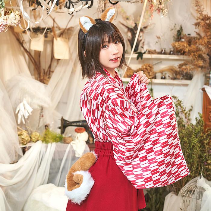 送料無料 いぬ耳カチューシャ + しっぽ SET えなこ ブラウン 柴犬 いぬ いぬ耳 犬耳 犬 尻尾 ピン 耳 みみ けも耳 付け耳 イヤー カチューシャ ヘアアクセサリー |  | 03