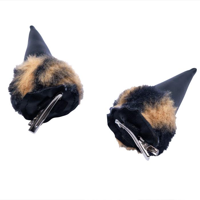 送料無料 INAZUMA鬼girl クールセパレート 篠崎こころ こころ ベロア生地 ファー ヘアピン ジャケット トップス スカート トラ柄 節分 おに オニ 鬼コス |  | 11