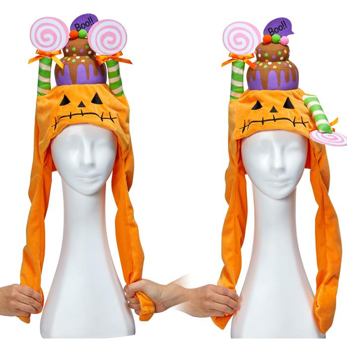 被り物 かぶりもん パタパタ ハット パンプキンケーキ かぶりもの 被りもの 帽子 かぼちゃ メンズ ヘッド ヘアアクセサリー コスチューム コスプレ ハロウィン |  | 09