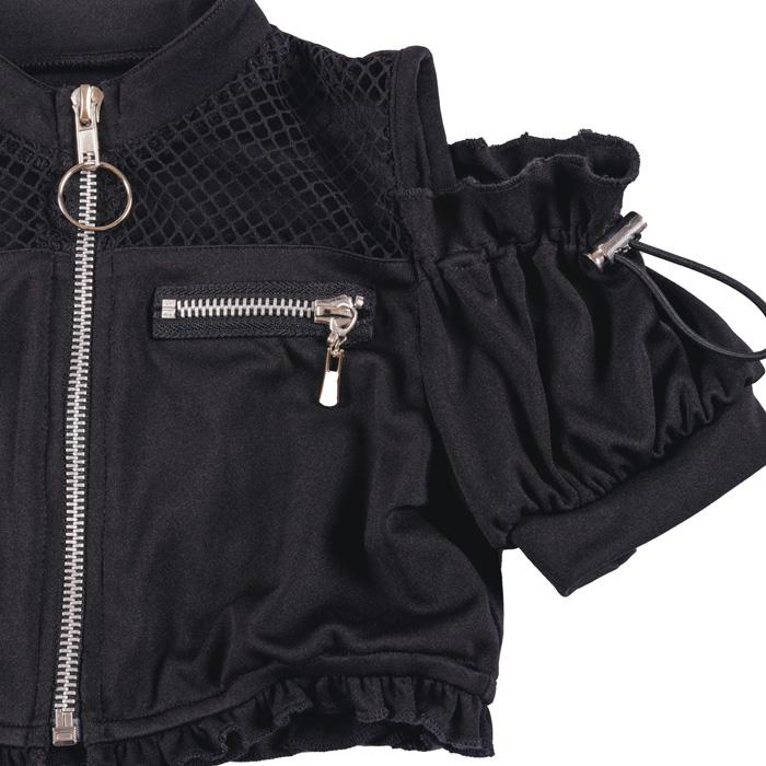 キッズ トキシック キャット 黒猫 ネコ ねこ 猫耳カチューシャ 黒 コスプレ 衣装 コスチューム ハロウィン 仮装 子供用 子ども 幼稚園児 小学生 低学年 女の子 |  | 08