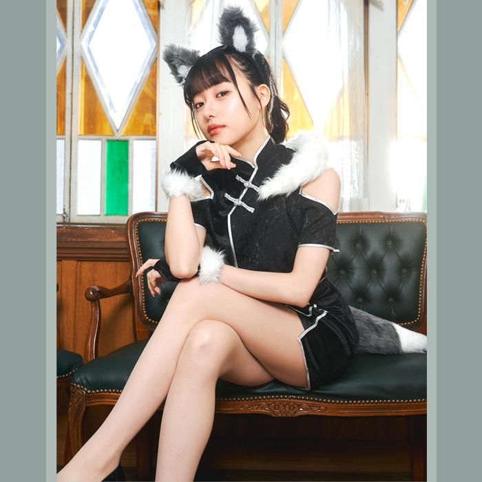シノワポネ オオカミ 夏帆 多屋来夢 ウルフ おおかみ 狼 ブラック 黒 チャイナ ドレス ワンピース 中国 セクシー コスプレ コスチューム ハロウィン |  | 17