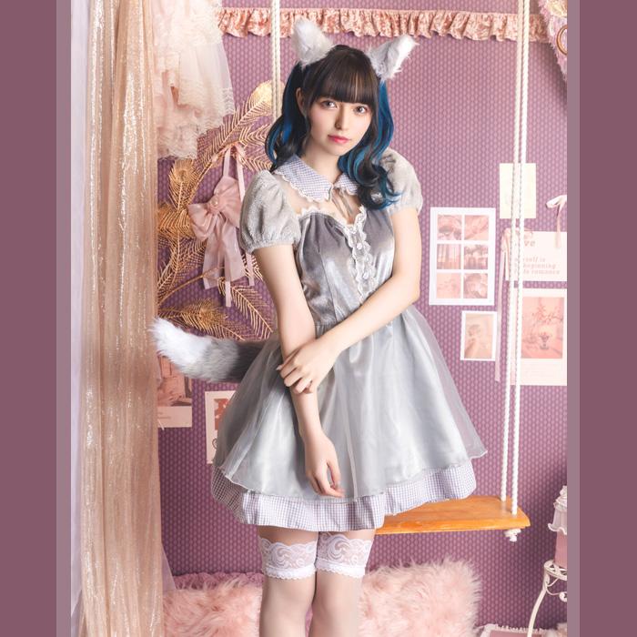 コケティッシュガーリー ガーリー ウルフ 多屋来夢 グレー おおかみ 狼 赤ずきん 動物 セクシー コスプレ衣装 コス コスプレ コスチューム ハロウィン |  | 11