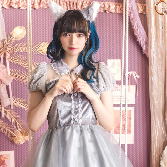 コケティッシュガーリー ガーリー ウルフ 多屋来夢 グレー おおかみ 狼 赤ずきん 動物 セクシー コスプレ衣装 コス コスプレ コスチューム ハロウィン |  | 05