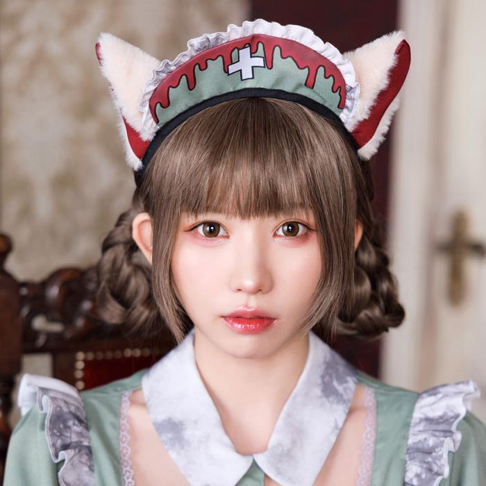 送料無料  ネオゾンビ ドラッグ ナース キャット えなこ ミント ナース服 看護師 看護婦 ねこ ネコ 猫 耳 かわいい セクシー コスプレ コスチューム ハロウィン |  | 06