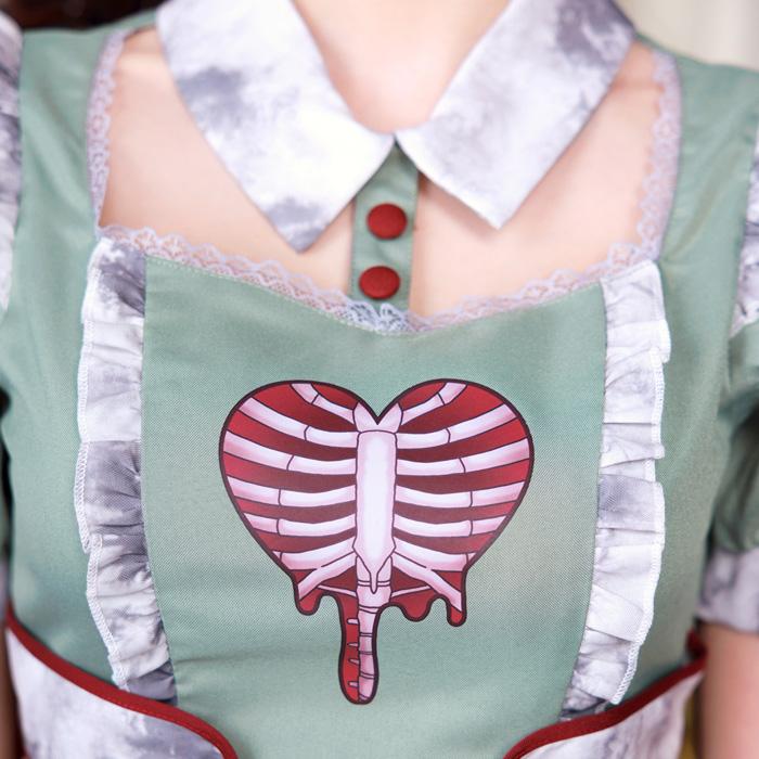 送料無料  ネオゾンビ ドラッグ ナース キャット えなこ ミント ナース服 看護師 看護婦 ねこ ネコ 猫 耳 かわいい セクシー コスプレ コスチューム ハロウィン |  | 07