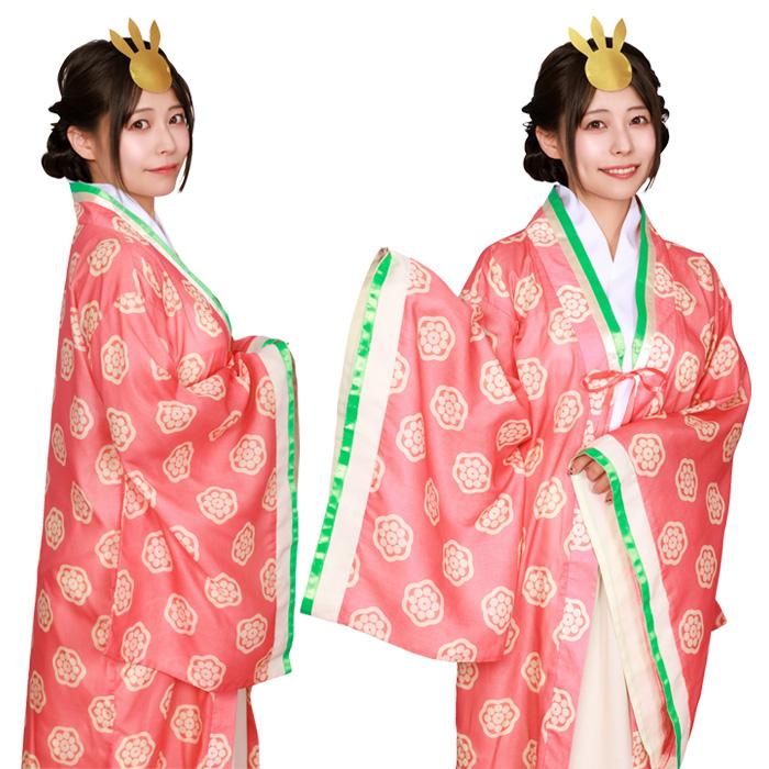 送料無料 お雛様 ピンク 桃の節句 雛人形 ひな人形 おひなさま ひいな祭り ひなまつり 和風 和風コス きもの 着物 振袖 コス コスプレ コスチューム ハロウィン |  | 06