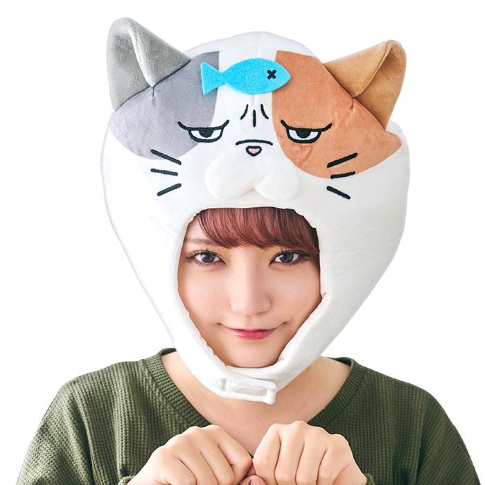 被り物 かぶりもん 三毛猫かぶりもの かぶりもの 被り かぶり 被りもの 三毛猫 ねこ ネコ キャット 動物 アニマル コスチューム コスプレ ハロウィン 仮装 衣装 | 