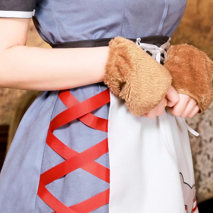 ダスティコンフィ ドッグ ダイナー えなこ ブルー 犬 いぬ 耳 カチューシャ ウエイトレス カフェ メイド コスプレ コスチューム ハロウィン 仮装 衣装 |  | 08