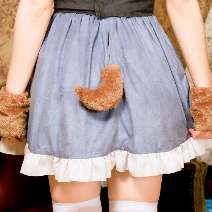 ダスティコンフィ ドッグ ダイナー えなこ ブルー 犬 いぬ 耳 カチューシャ ウエイトレス カフェ メイド コスプレ コスチューム ハロウィン 仮装 衣装 |  | 09