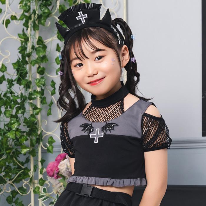キッズ トキシック デビル ナース 黒 カチューシャ デヴィル