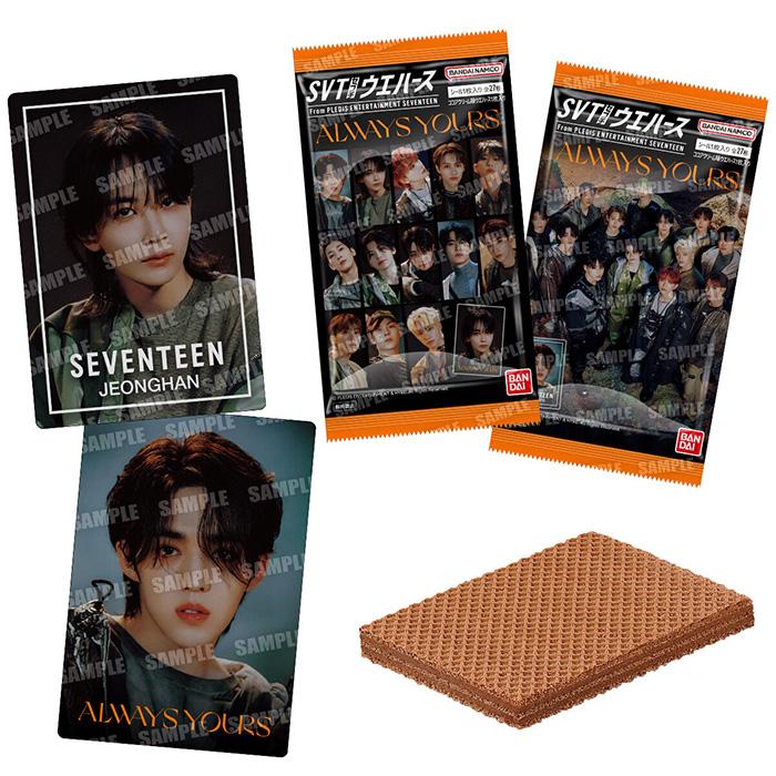BANDAI Candy SVTウエハース From PLEDIS ENTERTAINMENT SEVENTEEN 20 
