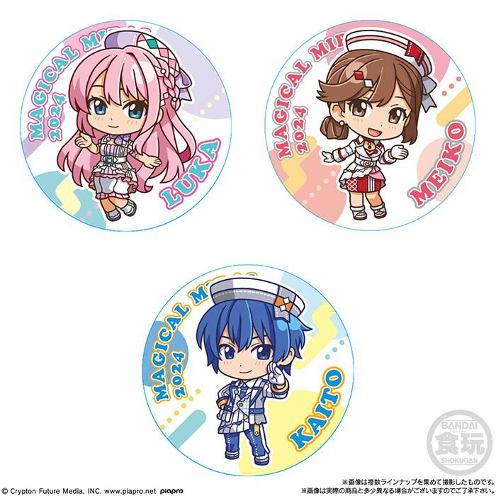 送料無料 BANDAI Candy CAN BADGE COLLECTION 初音ミク