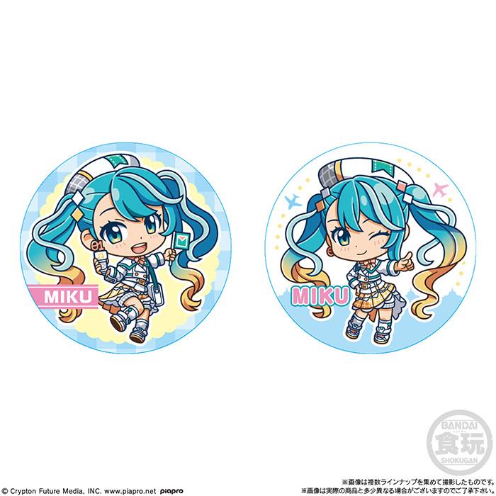 送料無料 BANDAI Candy CAN BADGE COLLECTION 初音ミク