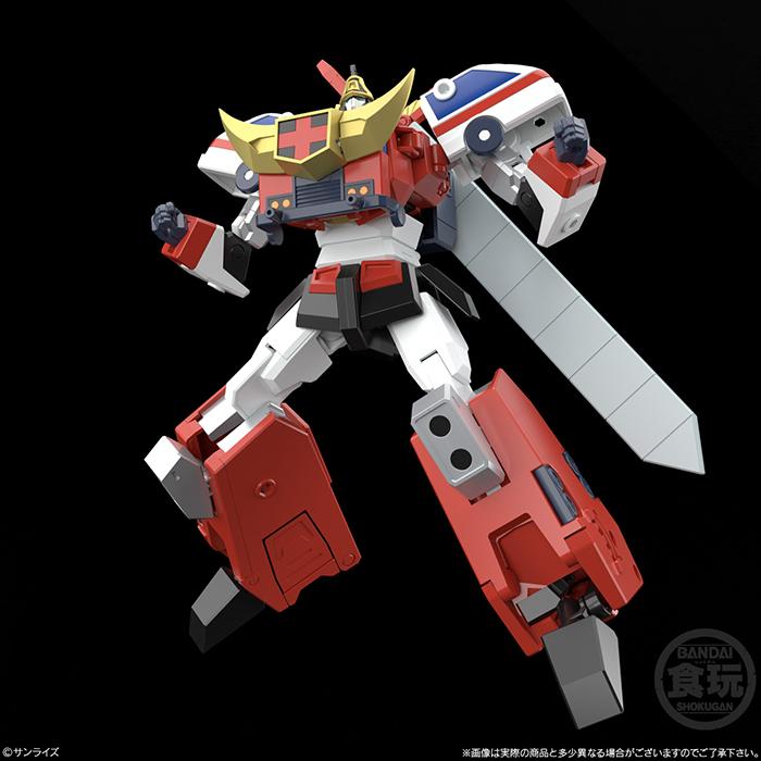 [ジャンク品] 勇者警察ジェイデッカー デュークファイヤー SMP [SHOKUGAN MODELING PROJECT] 勇者警察ジェイデッカー