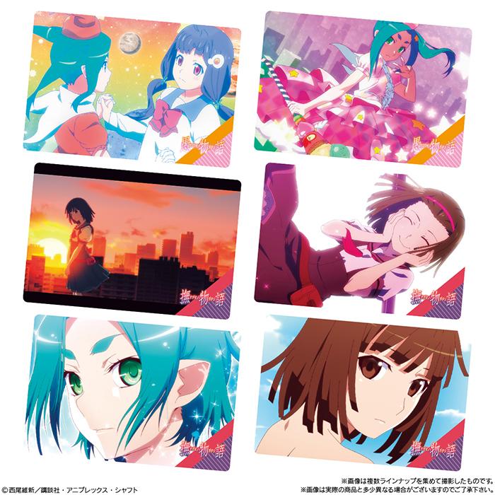 【No.23 千石撫子＆斧乃木余接＆阿良々木月火】物語シリーズ オフ&amp;モンスターシーズン クリアカードコレクションガム ※カードのみ 物語シリーズ オフ＆モンスターシーズン クリアカード