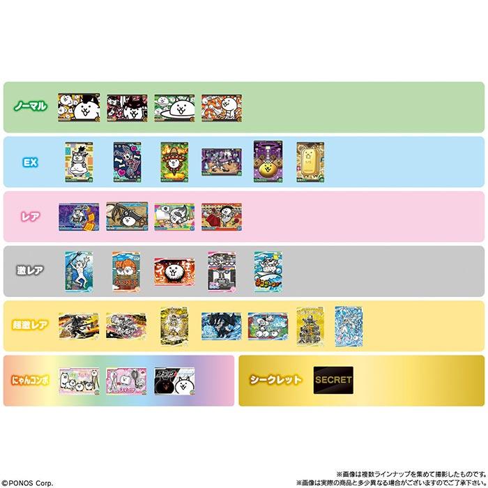 BANDAI Candy にゃんこ大戦争ウエハース＋7 第7弾 20個入 BOX ボックス