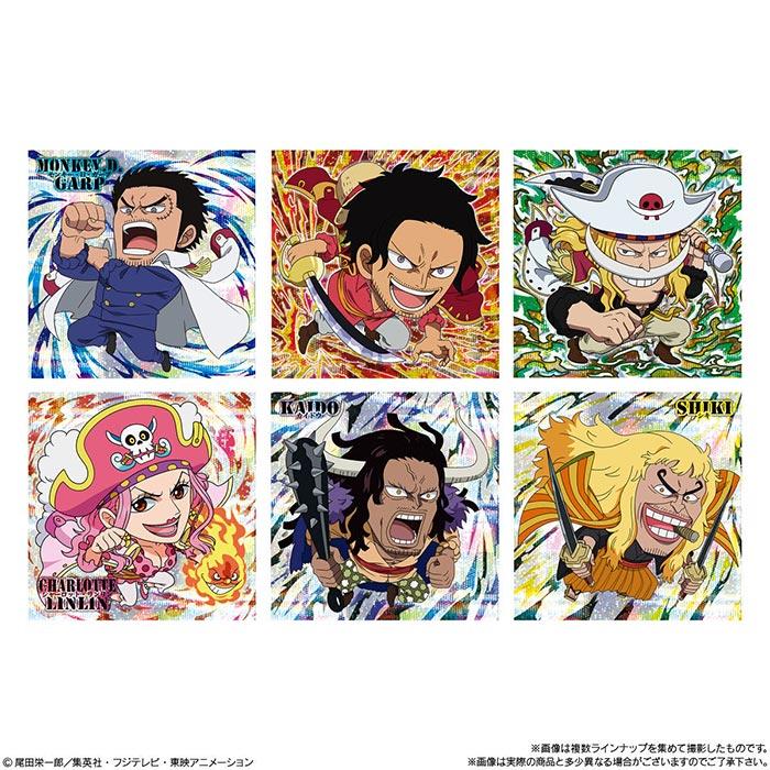 BANDAI Candy にふぉるめーしょん ワンピース大海賊シール