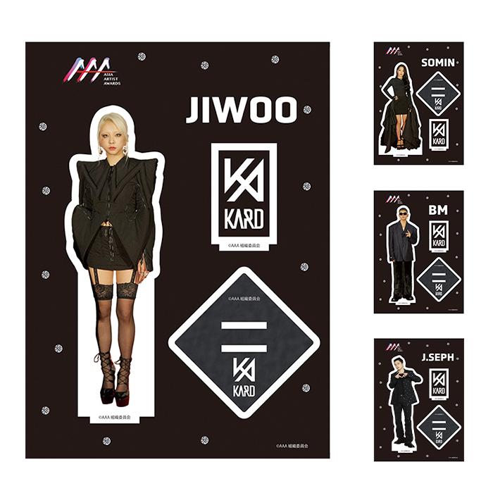 Asia Artist Awards 2022 アクリルスタンド KARD J.SEPH BM SOMIN JIWOO ジェイセフ ビーエム