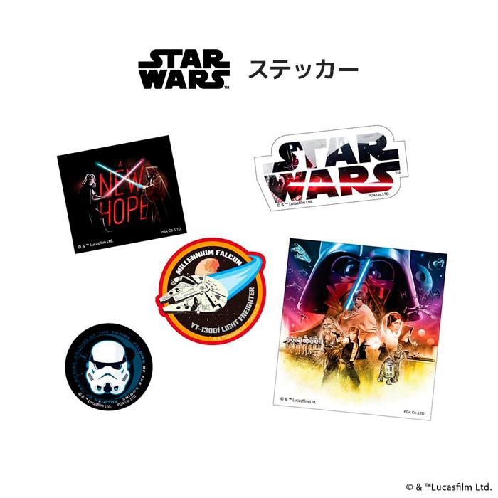多機種対応 スター・ウォーズ ステッカー 耐光 耐水 デコ
