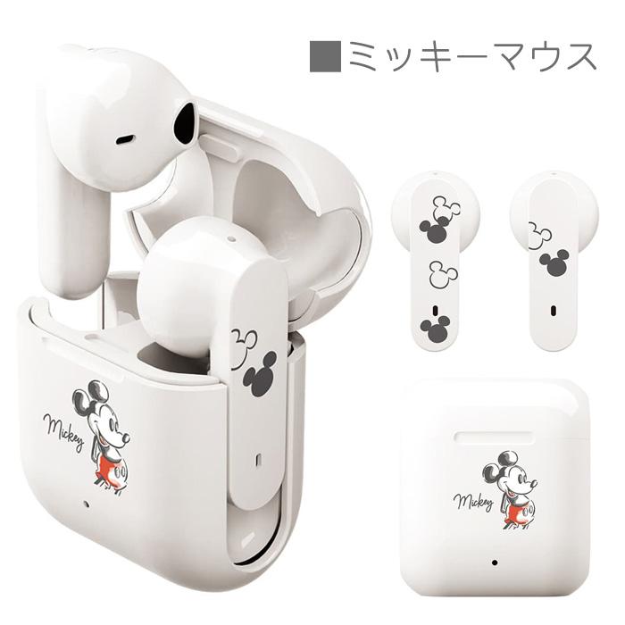 ディズニーのワイヤレスイヤホン ミッキー＆ミニー ミッキー＆ミニーをイメージした完全ワイヤレスイヤホン
