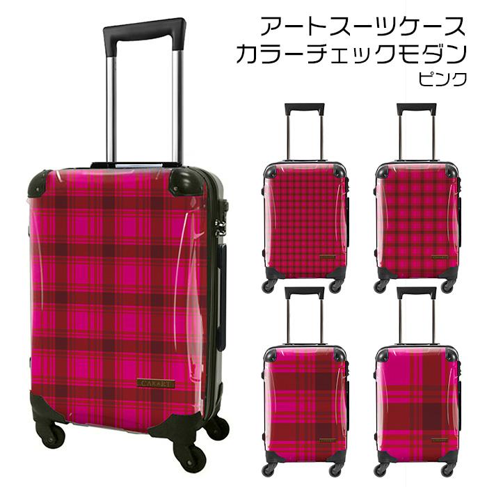 チェック柄キャリーバッグ ショップ Hello Kitty チェック柄 キャリー