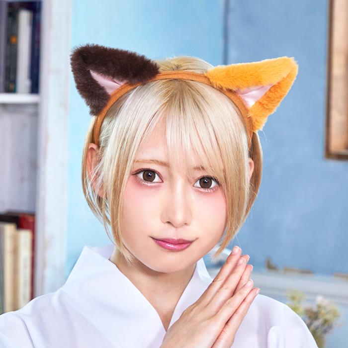 猫耳カチューシャ フワフワ ヘアアクセサリー ブラック ピンク 猫耳カチューシャ フワフワ ヘアアクセサリー ブラック ピンク