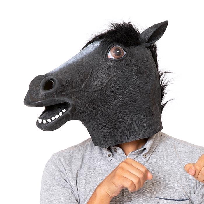 ラバーマスク 黒馬 馬 うま ブラック ホース 動物 マスク アニマル 被り物 かぶりもの 被りもの メンズ 男女兼用 コスプレ コスチューム ハロウィン 衣装 仮装 S Cs 6g323 スターズ 通販 Yahoo ショッピング