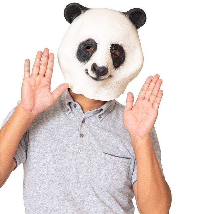 ラバーマスク パンダ Panda ベア クマ くま 熊 動物 マスク アニマル 被り物 かぶりもの 被りもの メンズ 男女兼用 コスプレ コスチューム ハロウィン 衣装 仮装 S Cs 6g326 スターズ 通販 Yahoo ショッピング