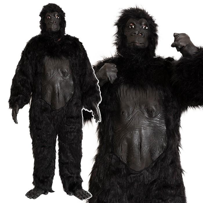 送料無料 ゴリラ 着ぐるみ 動物 コスチューム コスプレ なりきり リアル マスク 着ぐるみ ごりら 大きいサイズ メンズ 男性用 衣装 ハロウィン 仮装 イベント S Cs 6g847 スターズ 通販 Yahoo ショッピング