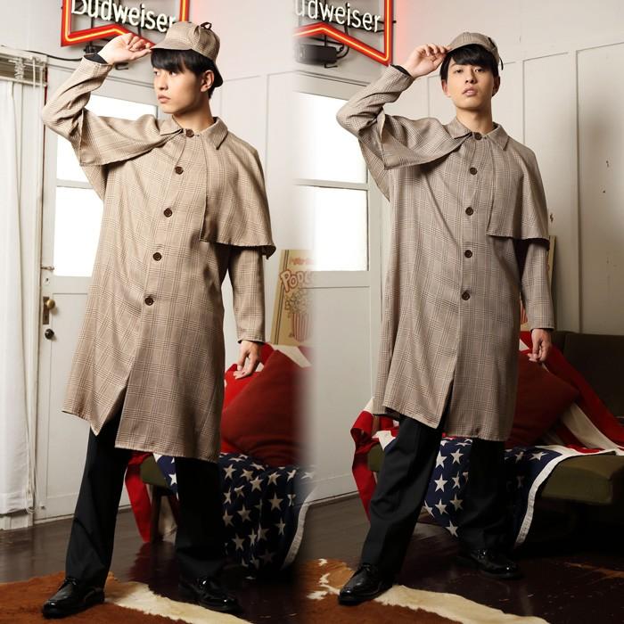 送料無料 男女兼用 シャーロック ボーイ 名探偵 探偵 ポンチョ マント ケープ メンズ レディース 大きいサイズ コスプレ コスチューム 衣装 仮装 ハロウィン S Cs 6g865 スターズ 通販 Yahoo ショッピング