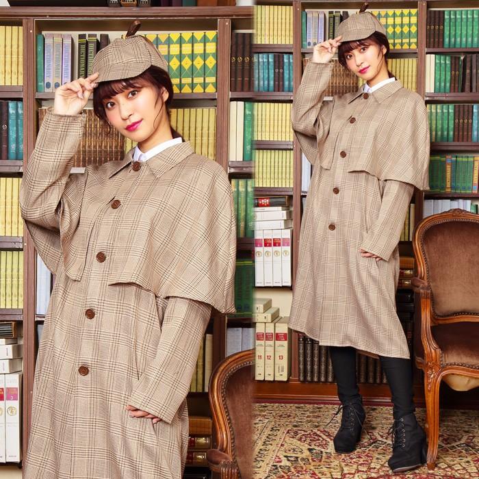 送料無料 男女兼用 シャーロック ボーイ 名探偵 探偵 ポンチョ マント ケープ メンズ レディース 大きいサイズ コスプレ コスチューム 衣装 仮装 ハロウィン S Cs 6g865 スターズ 通販 Yahoo ショッピング