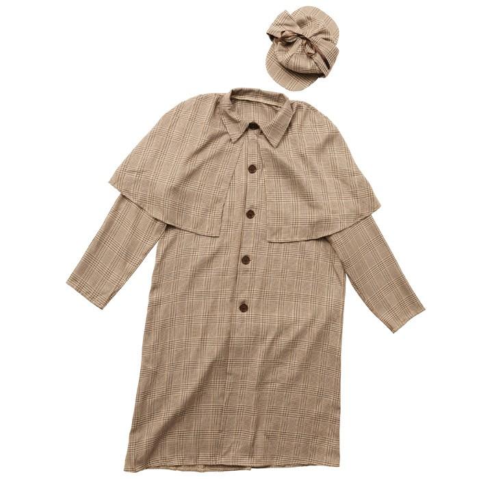 送料無料 男女兼用 シャーロック ボーイ 名探偵 探偵 ポンチョ マント ケープ メンズ レディース 大きいサイズ コスプレ コスチューム 衣装 仮装 ハロウィン S Cs 6g865 スターズ 通販 Yahoo ショッピング