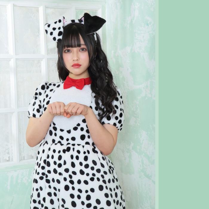 送料無料 ふわもこ アニマル キュート ダルメシアン ワンちゃん いぬ 犬 耳 カチューシャ ワンピース セクシー コスプレ コスチューム 衣装 仮装 ハロウィン S Cs 6g8 スターズ 通販 Yahoo ショッピング