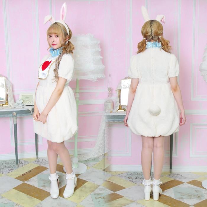 clearstone 送料無料 ふわもこ アニマル ホワイト ラビット うさ