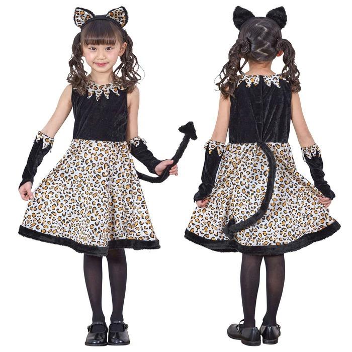 ヒョウ柄コスプレ衣装 猫耳付き（21） ヒョウ柄コスプレ衣装 猫耳付き（21）