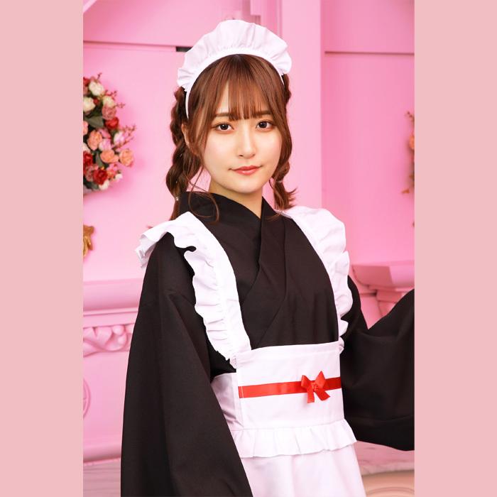 送料無料 和風メイド 着物 和服 和装 メイド服 メイド ミニ 送料無料 和風メイド 着物 和服 和装 メイド服 メイド ミニ