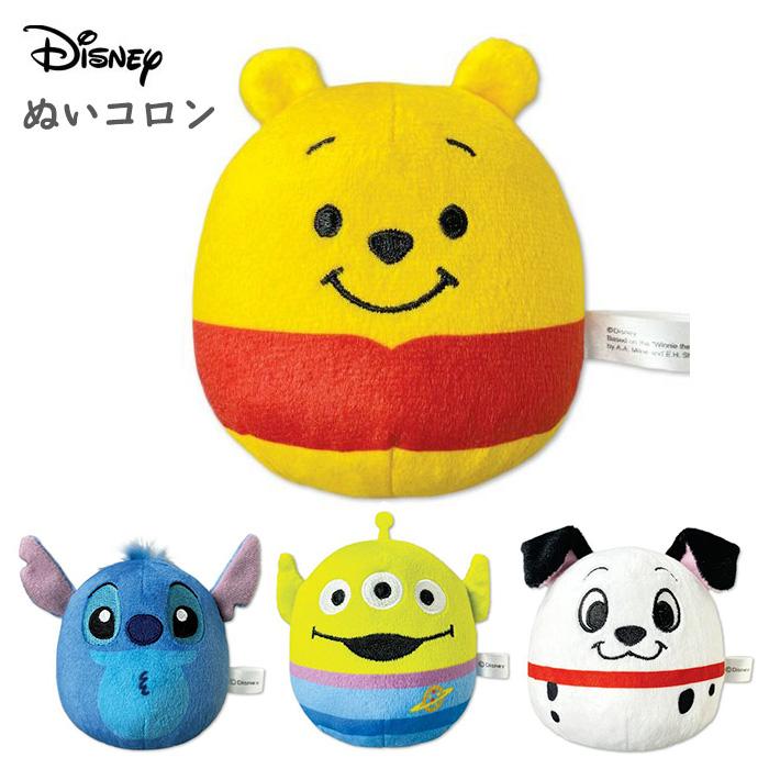 送料無料 ディズニー ぬいコロン ぬいぐるみ 起き上がりこぼし ソフト