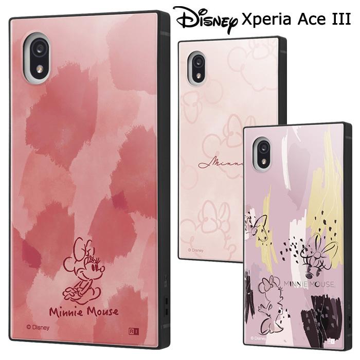 Xperia Ace Iii 3 ディズニー ミニー マウス スマホ ケース カバー ハイブリッド 耐衝撃 エクスペリア エース マークスリー So 53c Sog08 S In 7m7 スターズ 通販 Yahoo ショッピング
