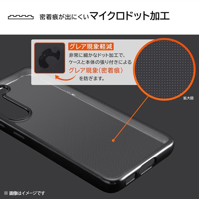 メール便 Galaxy S23 ディズニー TPU ソフトケース META Frame メタリック ケース カバー TPU クリアケース 透明 かわいい ミッキー ドナルド ミニー アリエル｜stars-y｜05