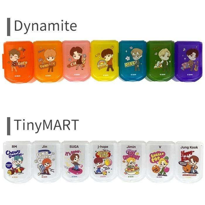 テテちゃんピルケース メール便 BTS TinyTAN ピル 薬 ケース Dynamite TinyMART