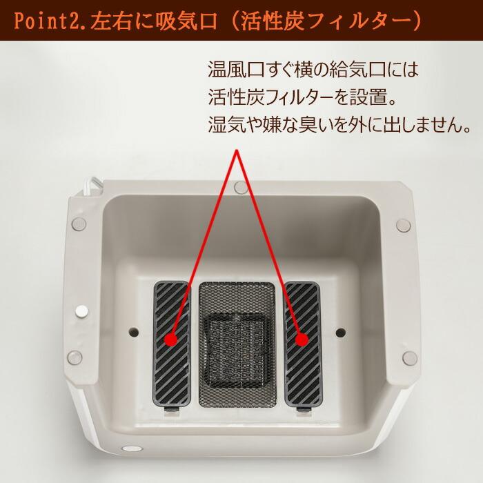 送料無料 足元ヒーター あったかグッズ ヒーター 省エネ 温める グッズ 暖房 器具 機 小型 ミニ 電気 温風 軽量 速暖 冷え対策 暖かい ホワイト 消臭 オフィス｜stars-y｜03