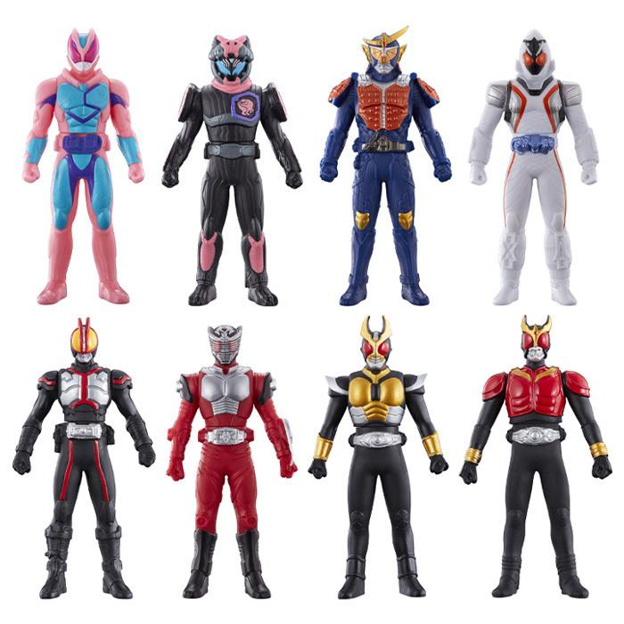 BANDAI Candy ソフビヒーロー 仮面ライダーリバイス＆レジェンド仮面