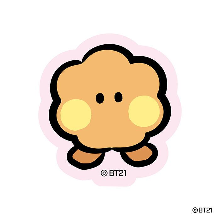 メール便 エンスカイ BT21 minini ダイカット ステッカー ミニ ensky