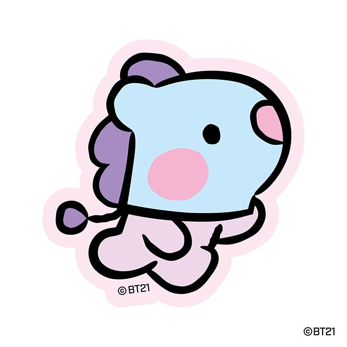 エンスカイ BT21 minini ダイカット ステッカー ミニ ensky RJ SHOOKY