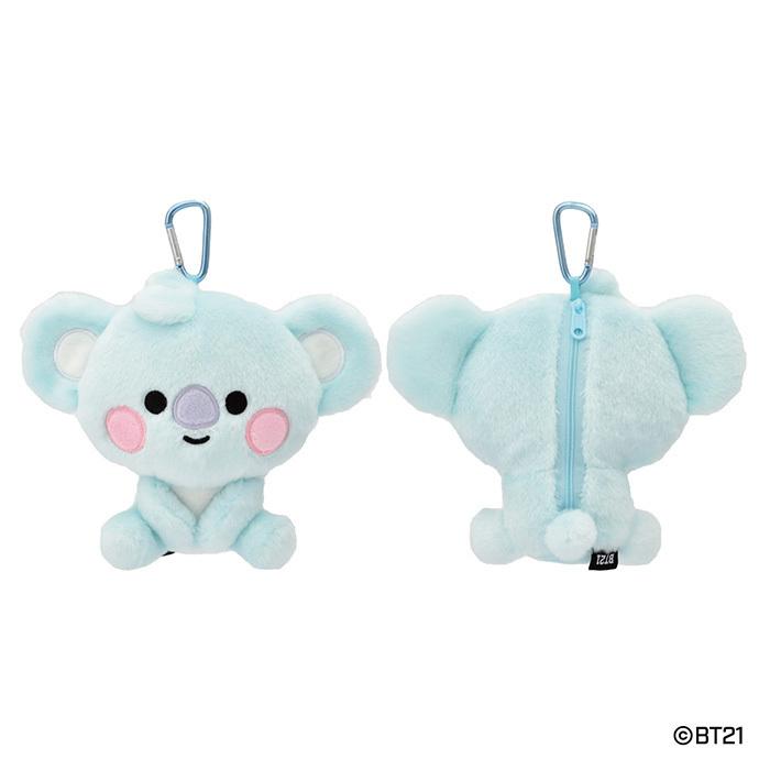 送料無料 エンスカイ BT21 BABY マルチポーチ ensky RJ SHOOKY MANG KOYA CHIMMY TATA COOKY ポーチ ぬいぐるみ 可愛い 公式 ライセンス グッズ｜stars-y｜02