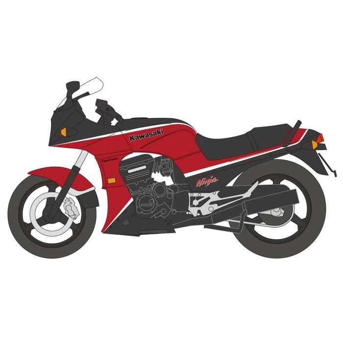 送料無料 F-toys ヴィンテージバイクキット9 第9弾 10個入 BOX 食玩 GPZ 900R カワサキ モータース ニンジャ グリーン フィギュア ミニチュア 1/24スケール｜stars-y｜07